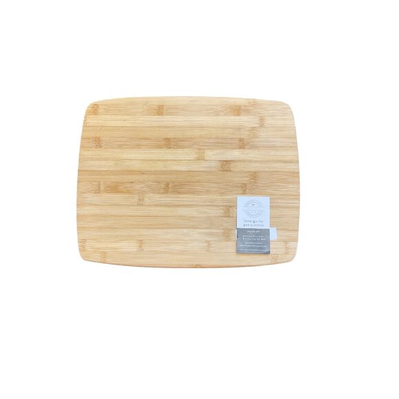 Chip & Dale Double Trouble Bamboo Cutting Board 13"x9" Engraved Kitchen Decor - Picture 2 of 5